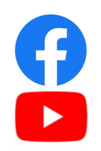 Facebook YouTube Logo